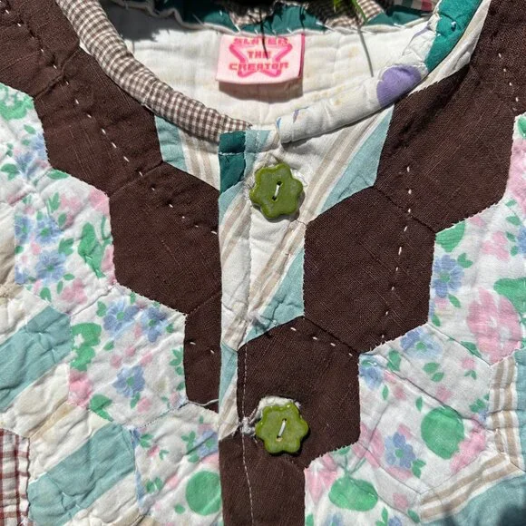 handmade, upcycled quilt + blanket coats - Picture 10 of 13